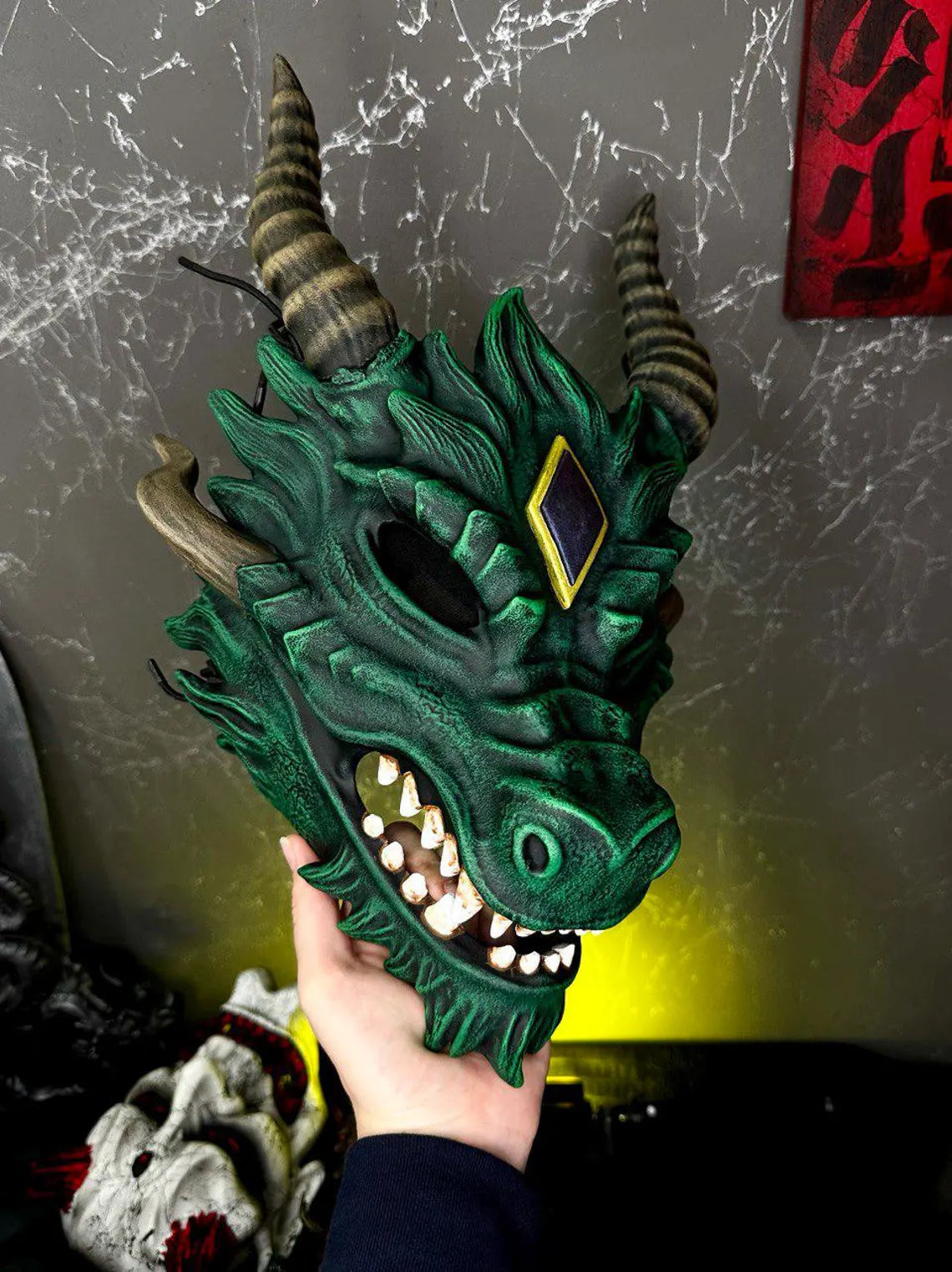 Alodidae Dragon Mask